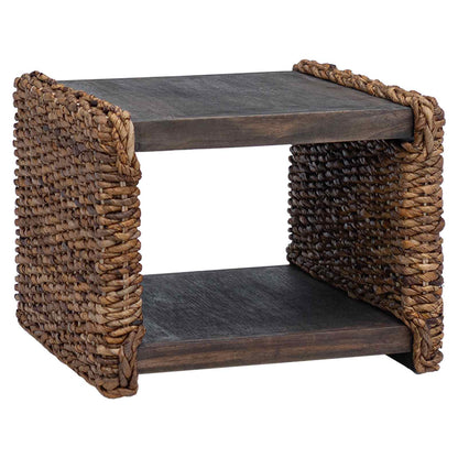 Coffee Table Natural 45 x 45 x 45 cm Solid Mahogany Wood