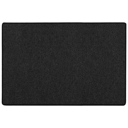 Carpet Runner Anthracite 100 x 150 cm 100% Polypropylene