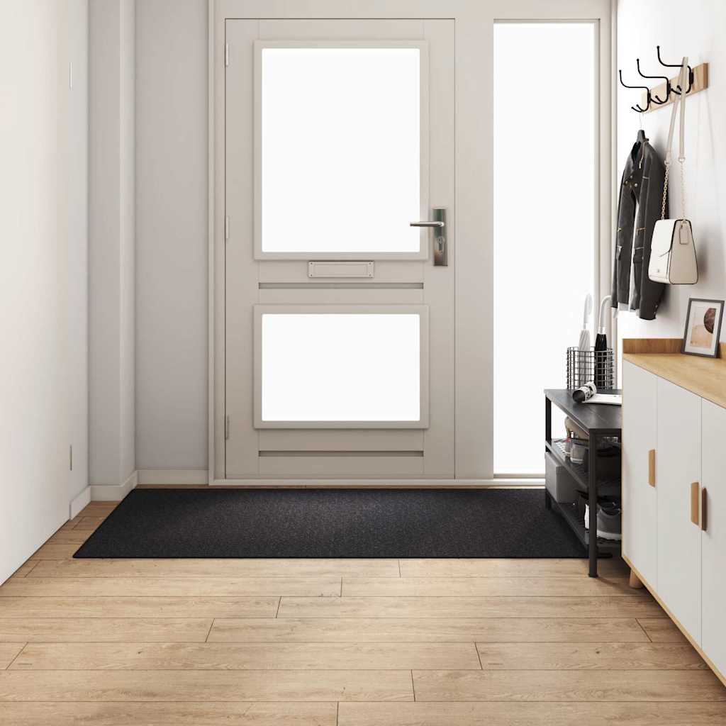 Carpet Runner Anthracite 100 x 200 cm 100% Polypropylene