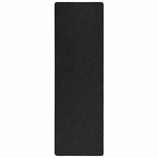 Carpet Runner Anthracite 100 x 250 cm 100% Polypropylene