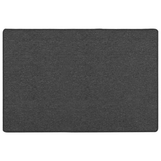 Carpet Runner Dark Grey 100 x 150 cm 100% Polypropylene