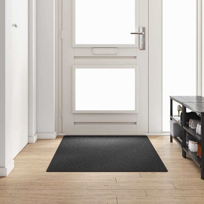 Carpet Runner Dark Grey 100 x 200 cm 100% Polypropylene
