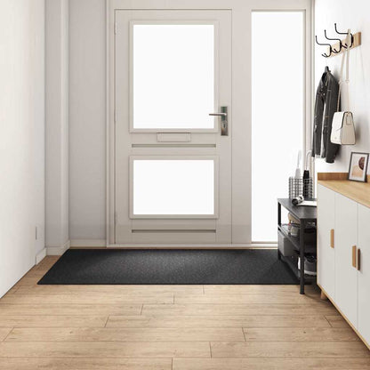 Carpet Runner Dark Grey 100 x 200 cm 100% Polypropylene