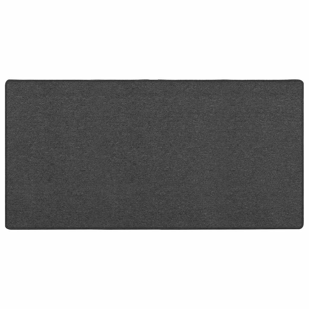 Carpet Runner Dark Grey 100 x 200 cm 100% Polypropylene