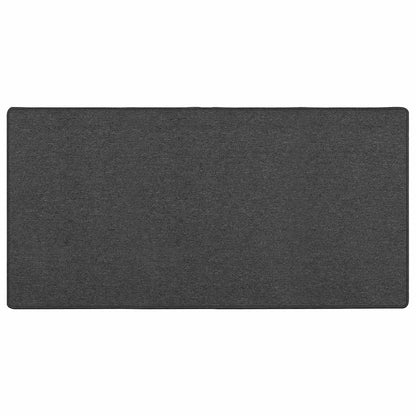 Carpet Runner Dark Grey 100 x 200 cm 100% Polypropylene