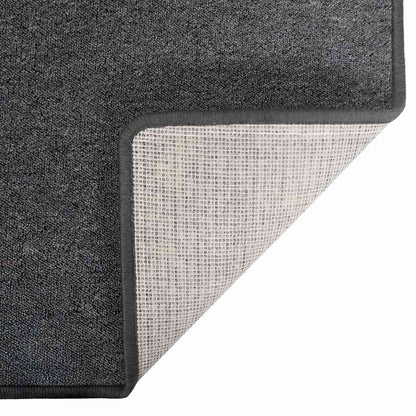 Carpet Runner Dark Grey 100 x 250 cm 100% Polypropylene