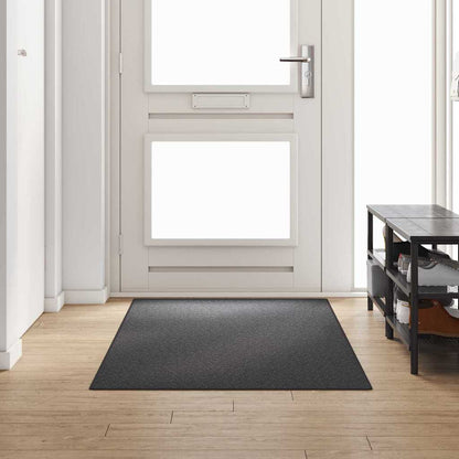Carpet Runner Dark Grey 100 x 250 cm 100% Polypropylene