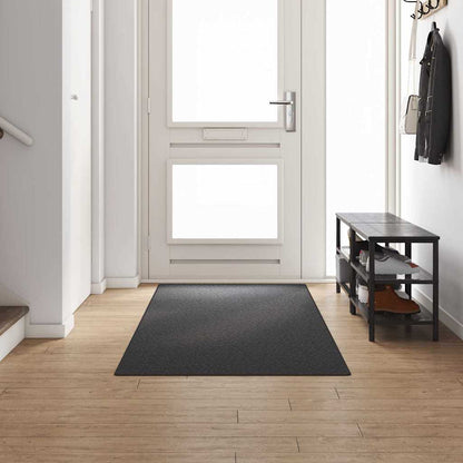 Carpet Runner Dark Grey 100 x 300 cm 100% Polypropylene