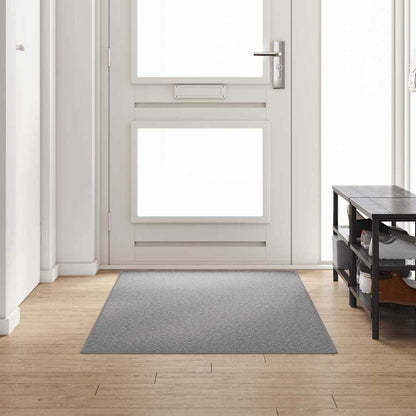 Carpet Runner Light Grey 100 x 250 cm 100% Polypropylene