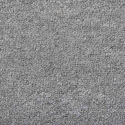 Carpet Runner Light Grey 100 x 250 cm 100% Polypropylene