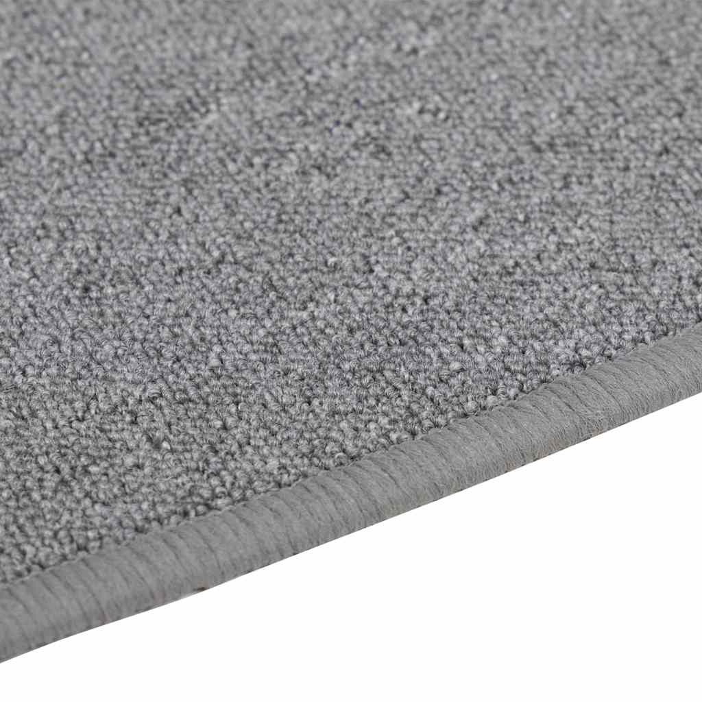 Carpet Runner Light Grey 100 x 300 cm 100% Polypropylene