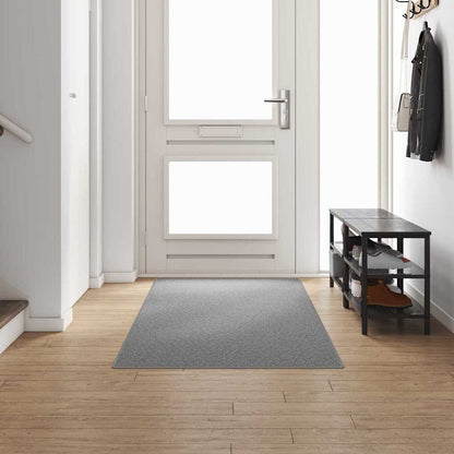 Carpet Runner Light Grey 100 x 300 cm 100% Polypropylene