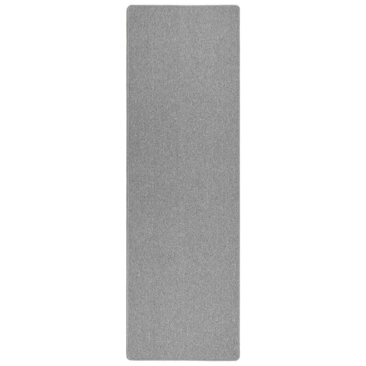 Carpet Runner Light Grey 100 x 300 cm 100% Polypropylene
