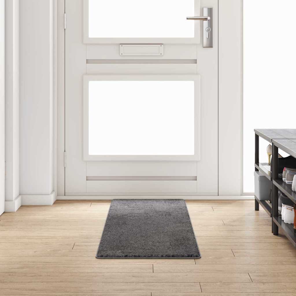Carpet Runner Grey 50 x 200 cm 100% Polypropylene Tuft