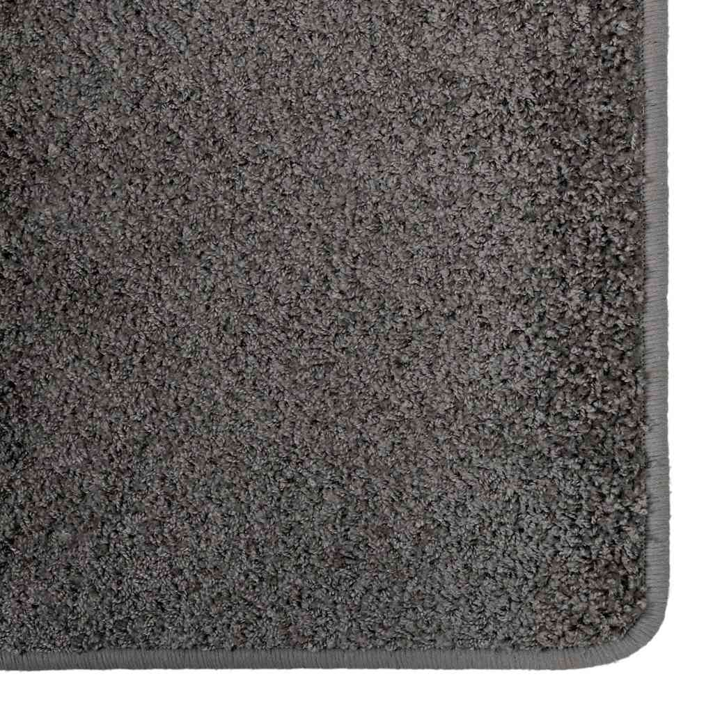 Carpet Runner Grey 80 x 150 cm 100% Polypropylene Tuft