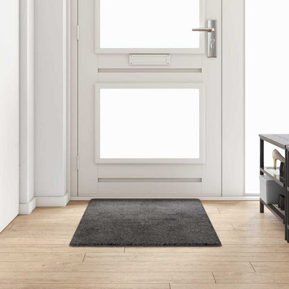 Carpet Runner Grey 80 x 150 cm 100% Polypropylene Tuft