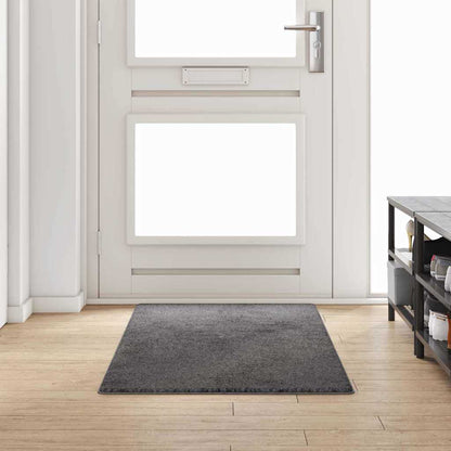 Carpet Runner Grey 80 x 200 cm 100% Polypropylene Tuft