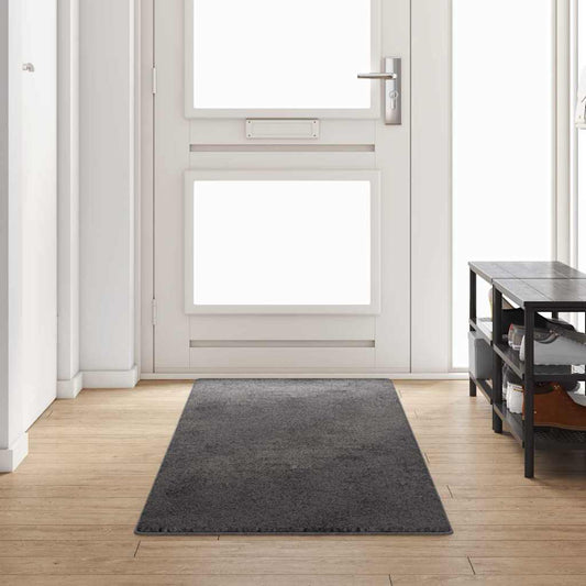 Carpet Runner Grey 80 x 300 cm 100% Polypropylene Tuft