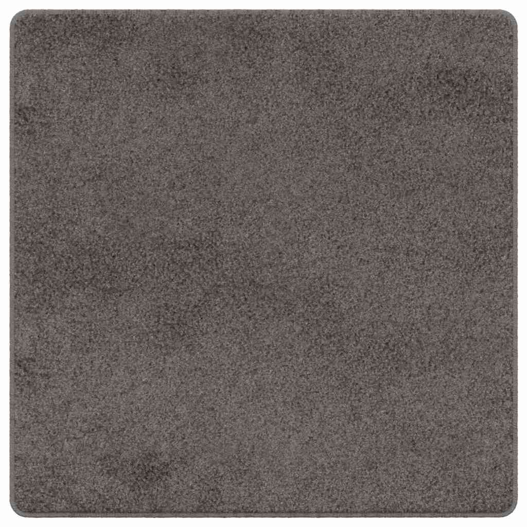 Carpet Runner Grey 100 x 100 cm 100% Polypropylene Tuft