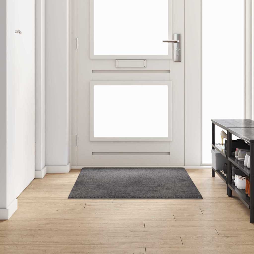 Carpet Runner Grey 100 x 150 cm 100% Polypropylene Tuft