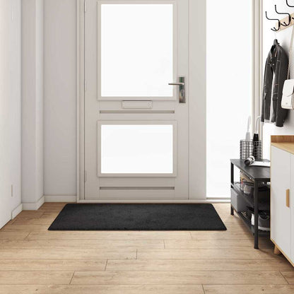 Carpet Runner Black 80 x 150 cm 100% Polypropylene Tuft