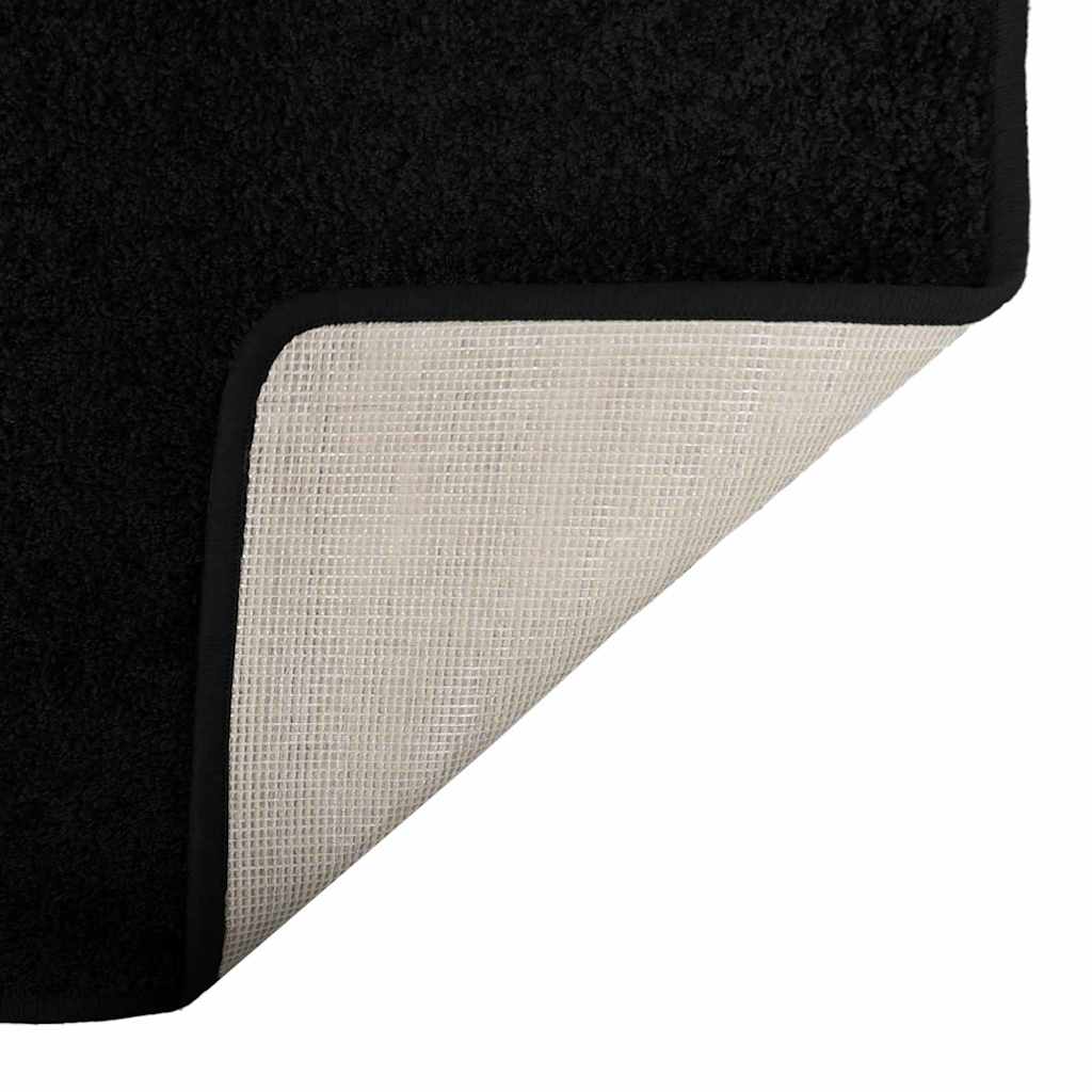 Carpet Runner Black 100 x 250 cm 100% Polypropylene Tuft