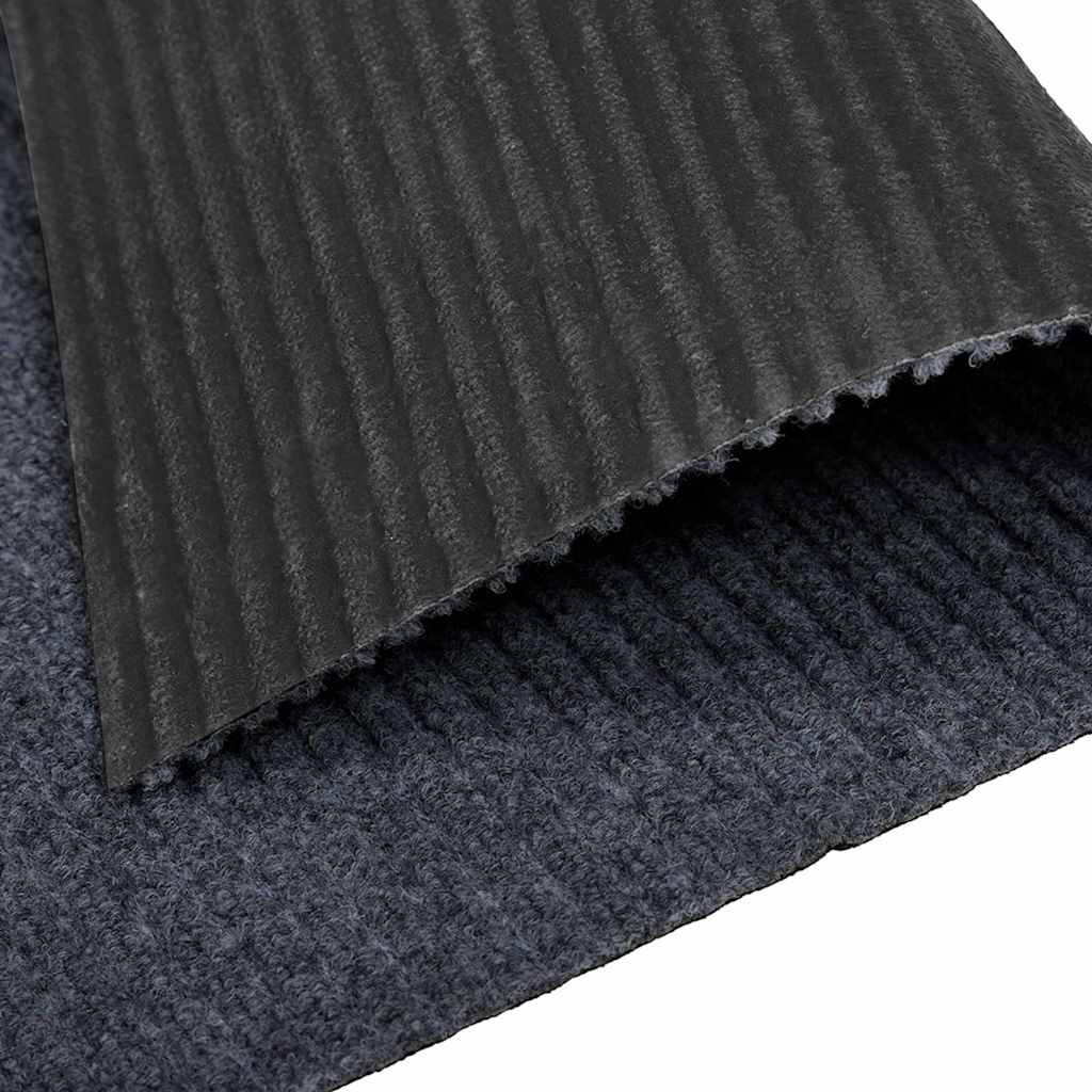 Carpet Runner Grey 80 x 150 cm Fabric