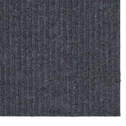Carpet Runner Grey 80 x 200 cm Fabric