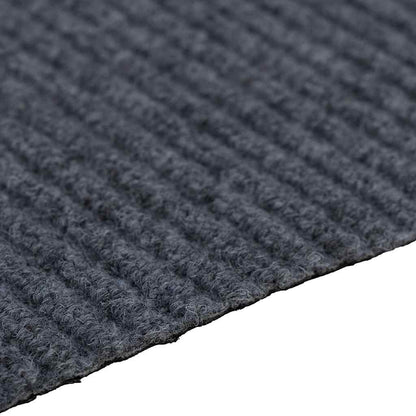 Carpet Runner Grey 80 x 500 cm Fabric