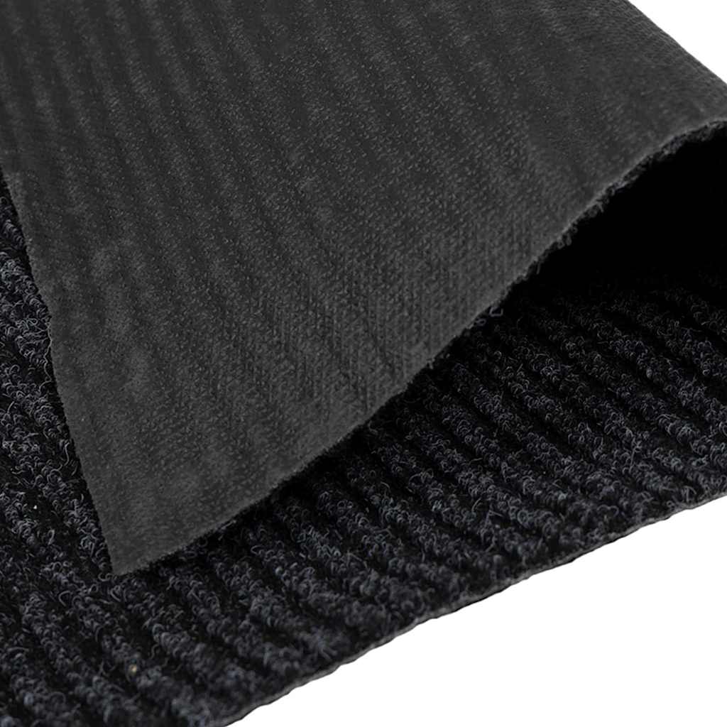 Carpet Runner Anthracite 80 x 400 cm Fabric