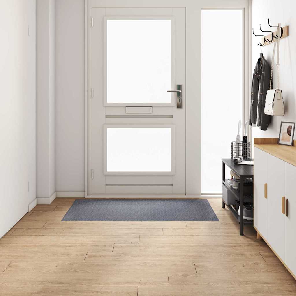 Carpet Runner Light Grey 80 x 150 cm Fabric