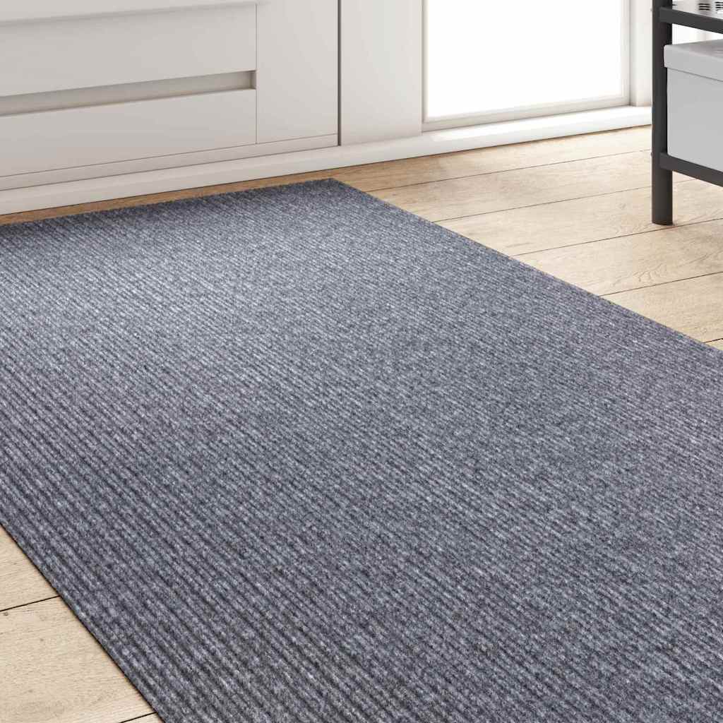 Carpet Runner Light Grey 80 x 200 cm Fabric