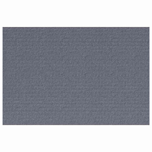 Carpet Runner Light Grey 100 x 150 cm Fabric