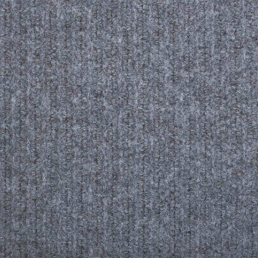 Carpet Runner Light Grey 100 x 200 cm Fabric