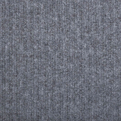 Carpet Runner Light Grey 100 x 200 cm Fabric