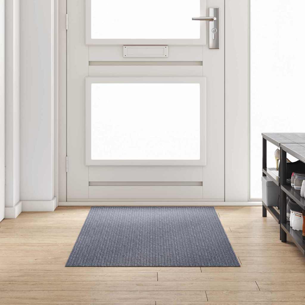 Carpet Runner Light Grey 100 x 300 cm Fabric