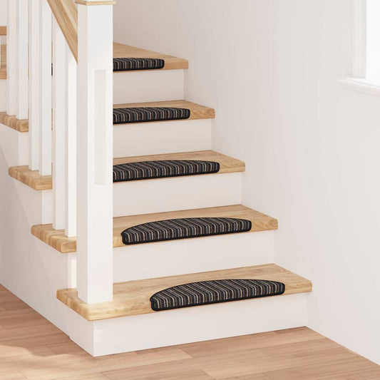 Self-adhesive Stair Mats 15 pcs 56 x 17 x 3 cm Non-Slip