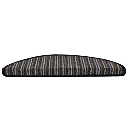 Self-adhesive Stair Mats 15 pcs Anthracite 56 x 17 x 3 cm