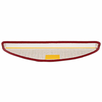 Self-adhesive Stair Mats 15 pcs Red 56 x 17 x 3 cm