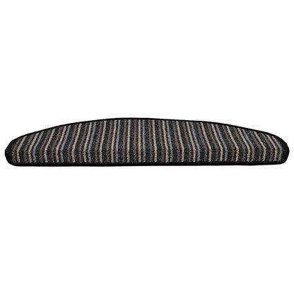 Self-adhesive Stair Mats 15 pcs Anthracite 65 x 21 x 4 cm