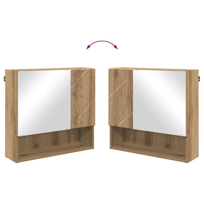 Bathroom Furniture Set 2 pcs Artisan Oak 61 x 35 x 64 cm