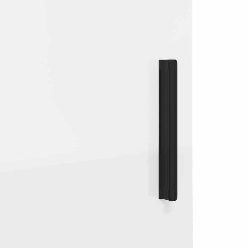 Bathroom Furniture Set Wall-mounted 3 pcs High Gloss White