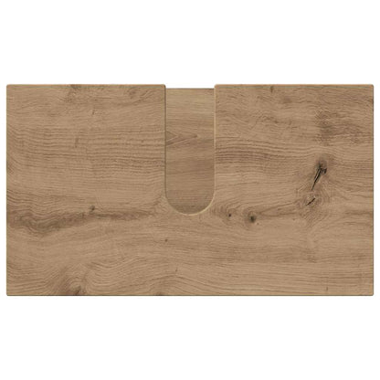 Bathroom Furniture Set 3 pcs Artisan Oak 61 x 35 x 64 cm