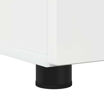 Bathroom Furniture Set with Drawer 3 pcs High Gloss White