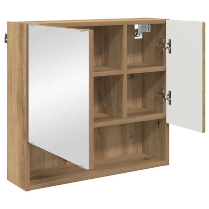 Bathroom Furniture Set 3 pcs Artisan Oak 61 x 35 x 64 cm