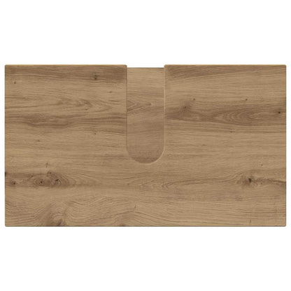 Bathroom Furniture Set 3 pcs Artisan Oak 61 x 35 x 64 cm