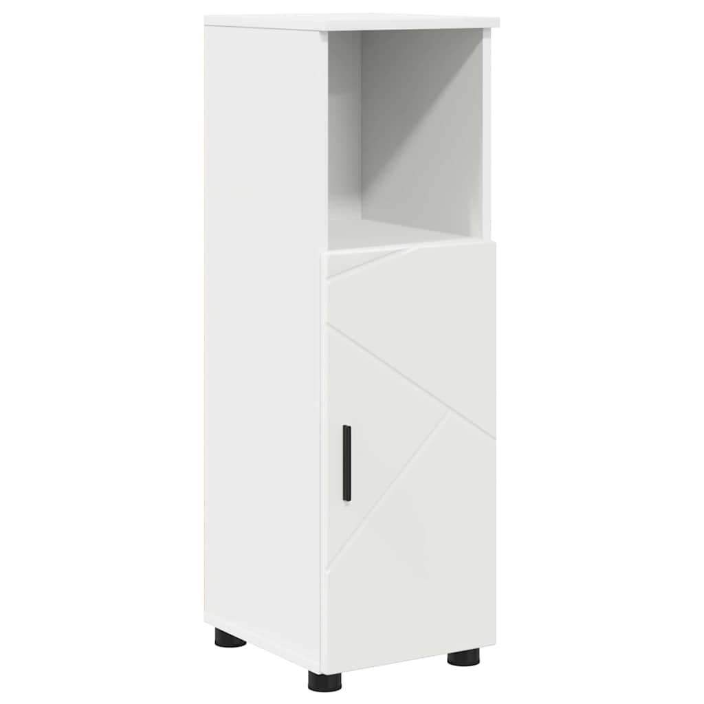Bathroom Furniture Set 5 pcs White Engineered wood & Metal