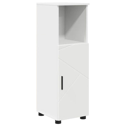 Bathroom Furniture Set 5 pcs White Engineered wood & Metal