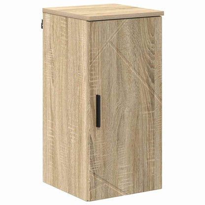 Bathroom Furniture Set 5 pcs Sonoma Oak Engineered wood & Metal