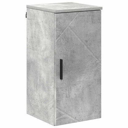 Bathroom Furniture Set Wall-mounted 5 pcs Concrete Grey